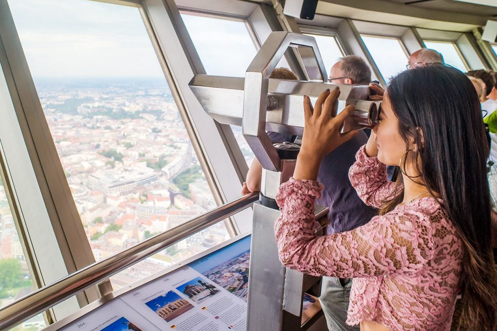 Aussicht des Berliner Fernsehturms