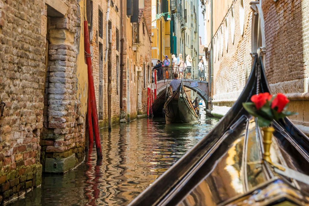 Gondelfahrt in Venedig