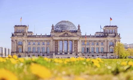 Private Führung durch den Bundestag