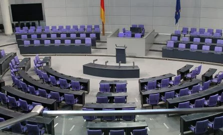 Plenarsaal im Bundestag
