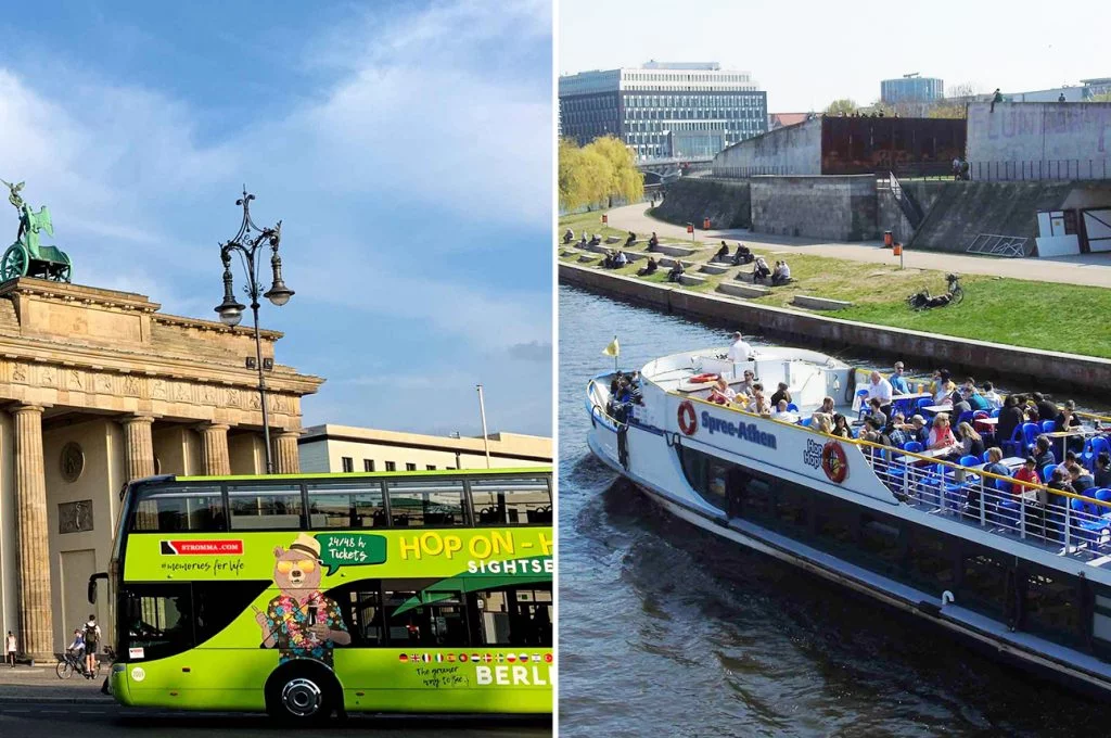 Hop On Hop Off und Bootstour in Berlin