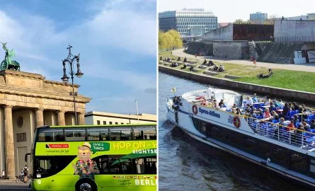 Hop On Hop Off und Bootstour in Berlin