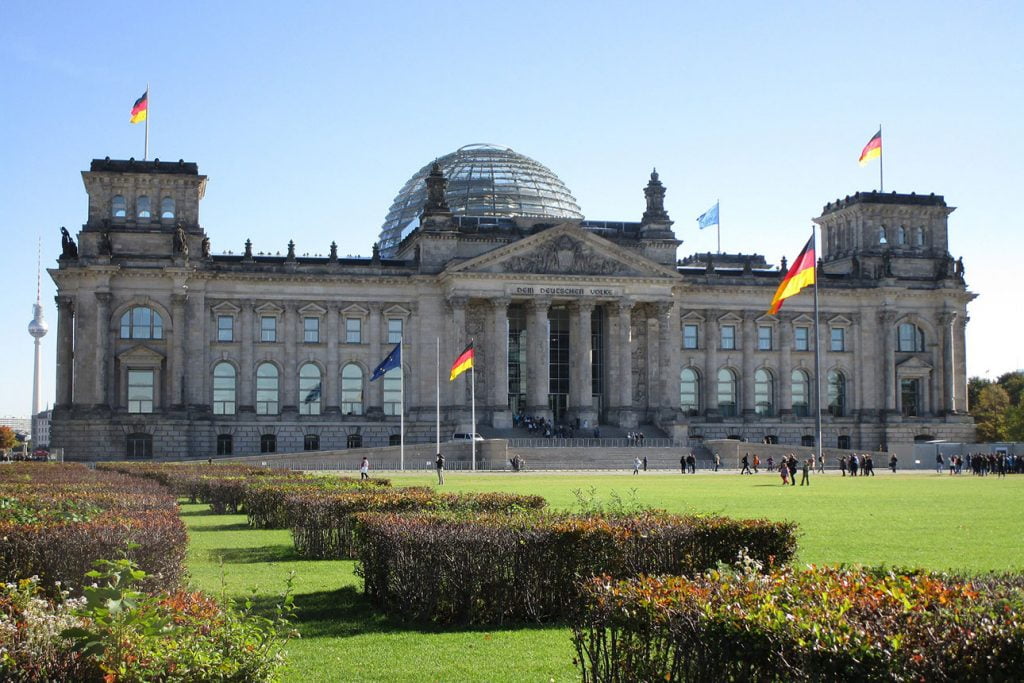 Tickets für das Reichstagsgebäude in Berlin