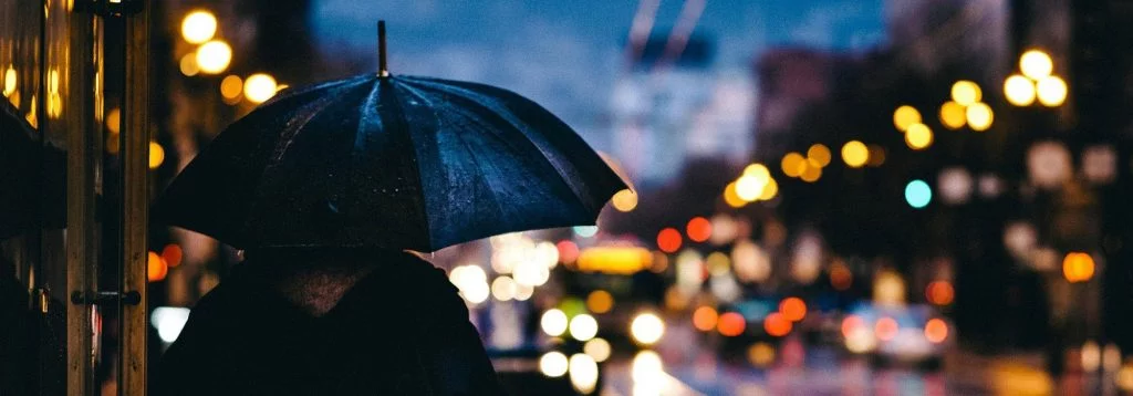 London bei Regen erkunden
