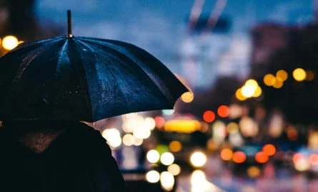 London bei Regen erkunden