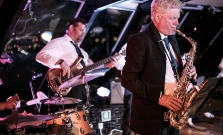 Bootstour in London mit Jazz-Musik