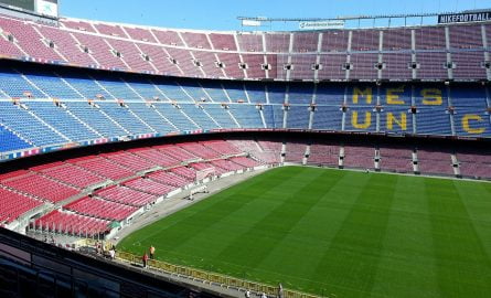 Camp Nou Fußballstadion in Barcelona