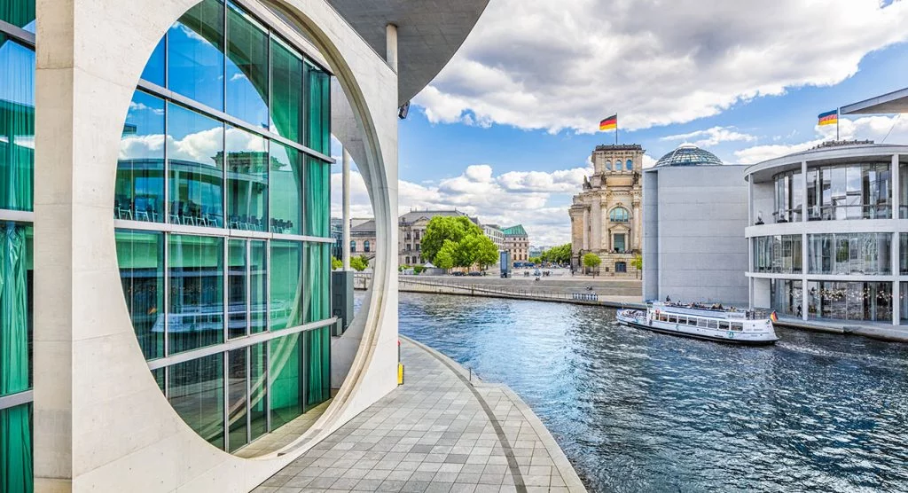 Regierungsviertel in Berlin