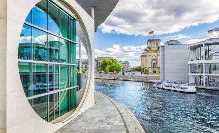 Regierungsviertel in Berlin