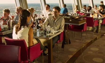Panoramadinner im Berliner Fernsehturm