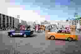 Stadtführung durch Berlin mit dem Trabi