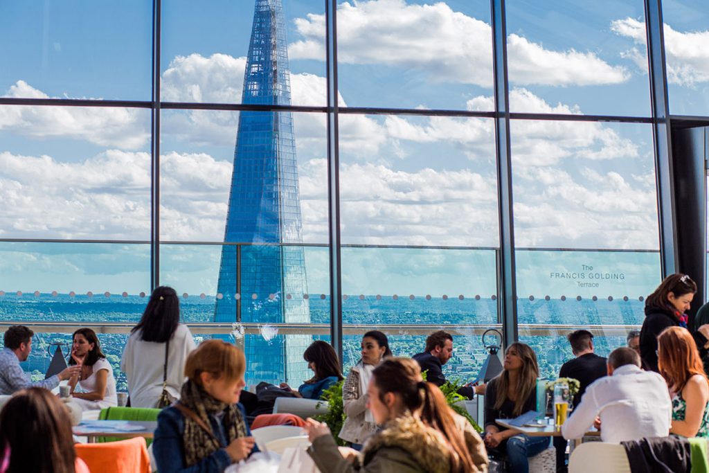 Aussicht auf den The Shard