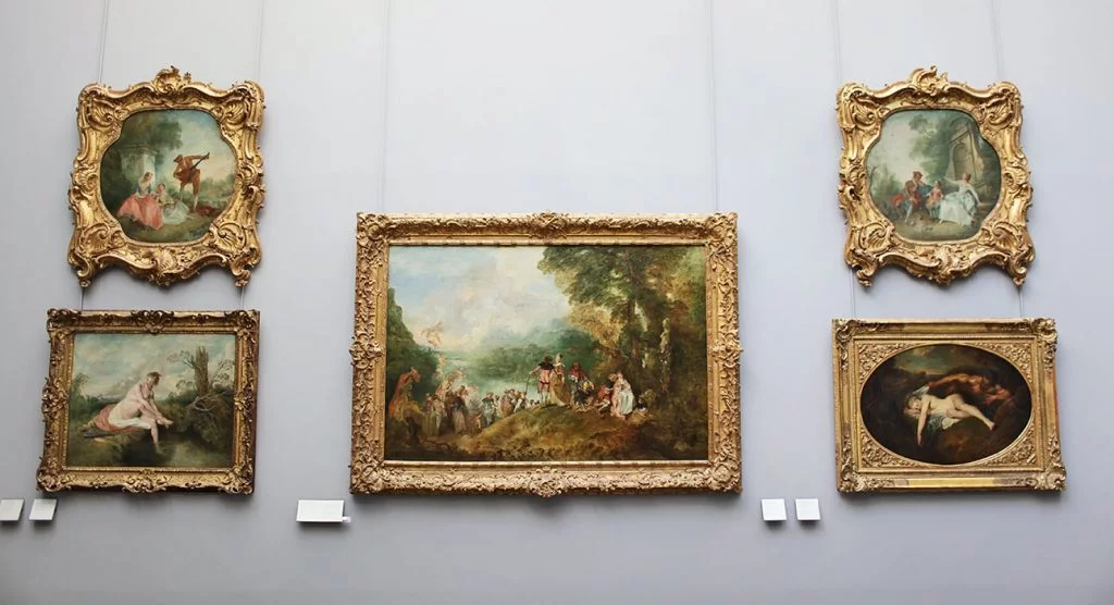 Louvre Museum von Innen