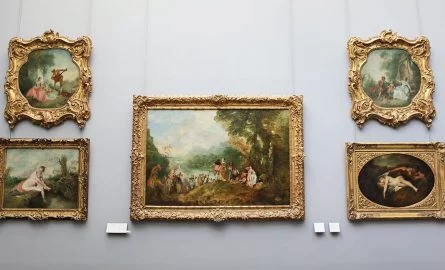 Louvre Museum von Innen