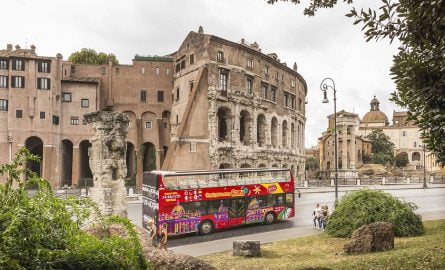 Hop On Hop Off Sightseeing Bus in Rom