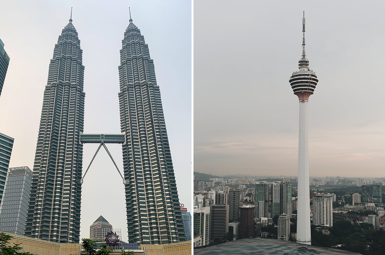 Petronas Tower und Menara Kuala Lumpur