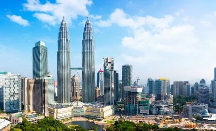 Petronas Tower in Kuala Lumpur
