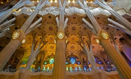 Sagrada Familie innen