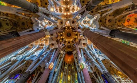 Sagrada Familie innen