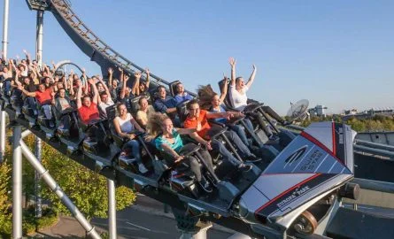 Achterbahn im Europapark