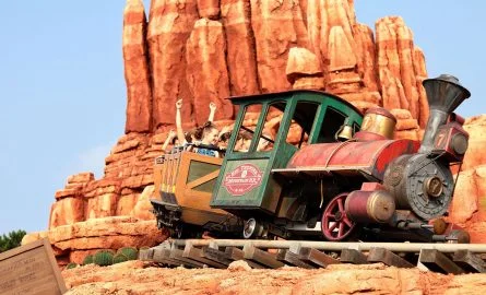 Achterbahn im Disneyland Paris