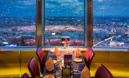 Sphere Restaurant im Berliner Fernsehturm