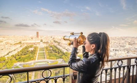 Eiffelturm in Paris Aussicht