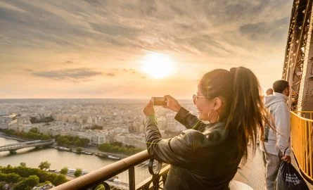 Eiffelturm in Paris Aussicht