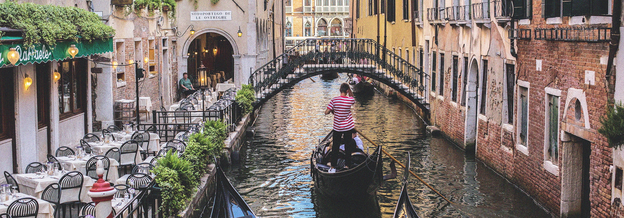 Gondelfahrt in Venedig