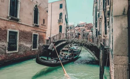 Gondelfahrt in Venedig