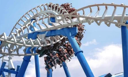 Blue Tornado im Gardaland